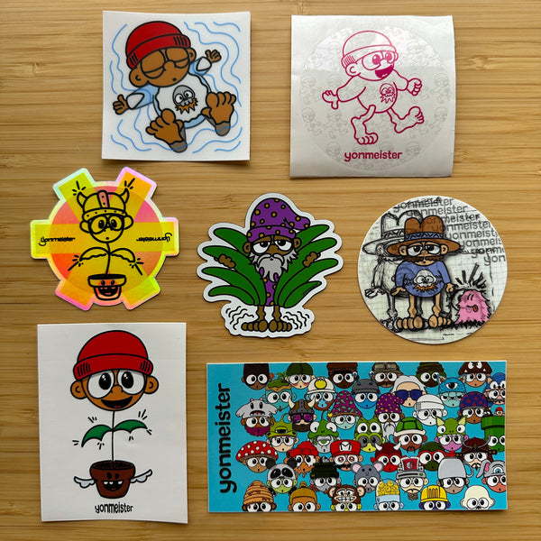 Homie Sticker Pack (9 total)